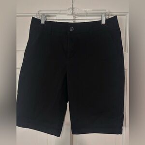 Classic Black Women's Liz Claiborne Bermuda Shorts